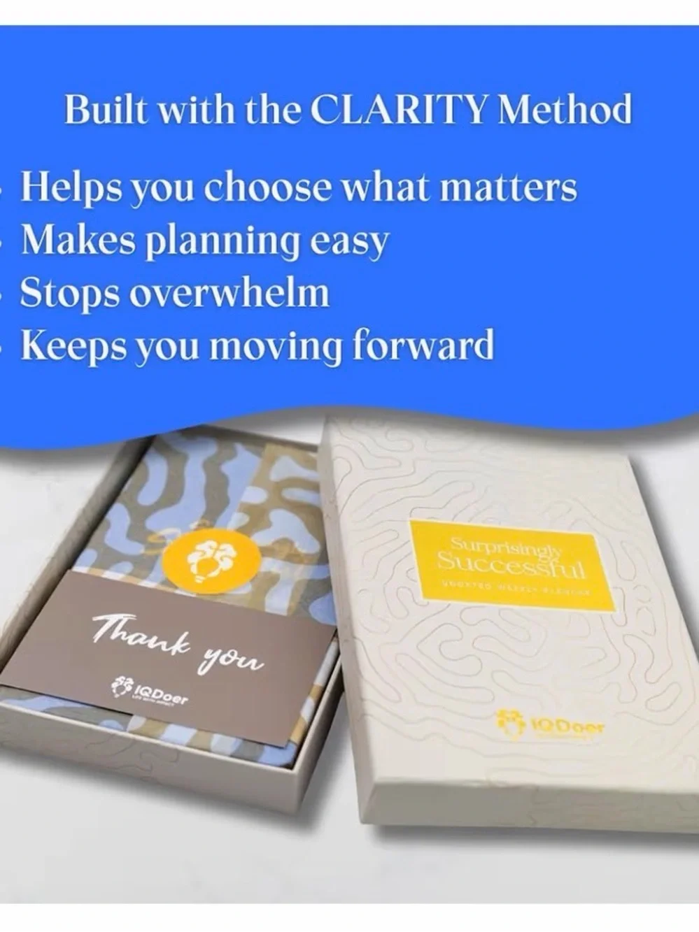 Undated Weekly Planner - Bright Blue 